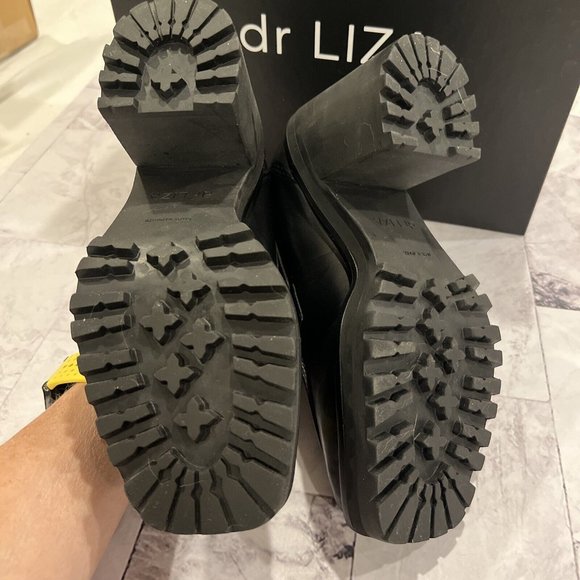 dr LIZA loafer pump - BLACK - Size 5 - NIB celebrity manual osteopath PRISCILLA - Picture 3 of 8